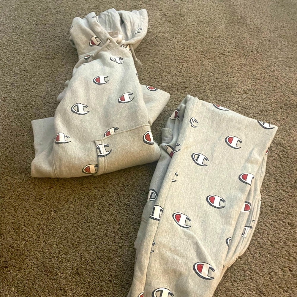 Champion Hoodie & Jogger Set